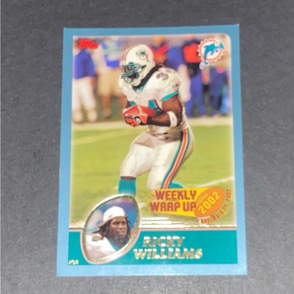Ricky Williams cards (2) 2003 Topps - Picture 3 of 6